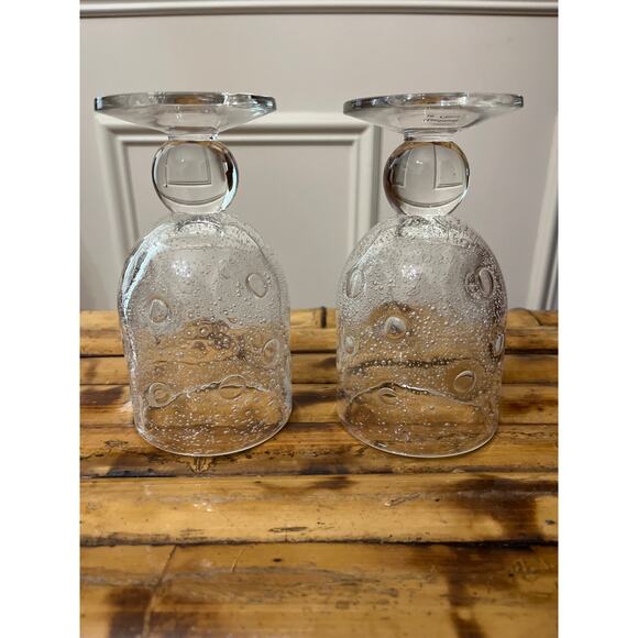 Lot of Southern Living at Home 2 Bella Luna Glasses 4 Jamestown Votive Holders + - Picture 9 of 9